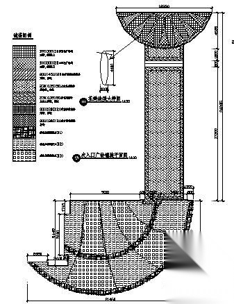 广东某小区小广场施工详图cad施工图下载【ID:161075136】