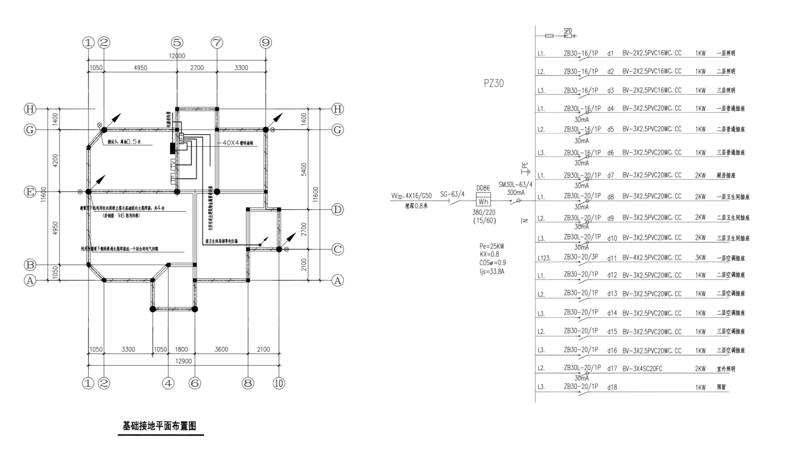 欧陆风格私人独栋别墅建筑设计施工图（含CAD、JPG）施工图下载【ID:149889165】