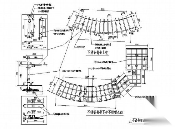 别墅屋顶花园景观工程施工图全套cad施工图下载【ID:161013151】