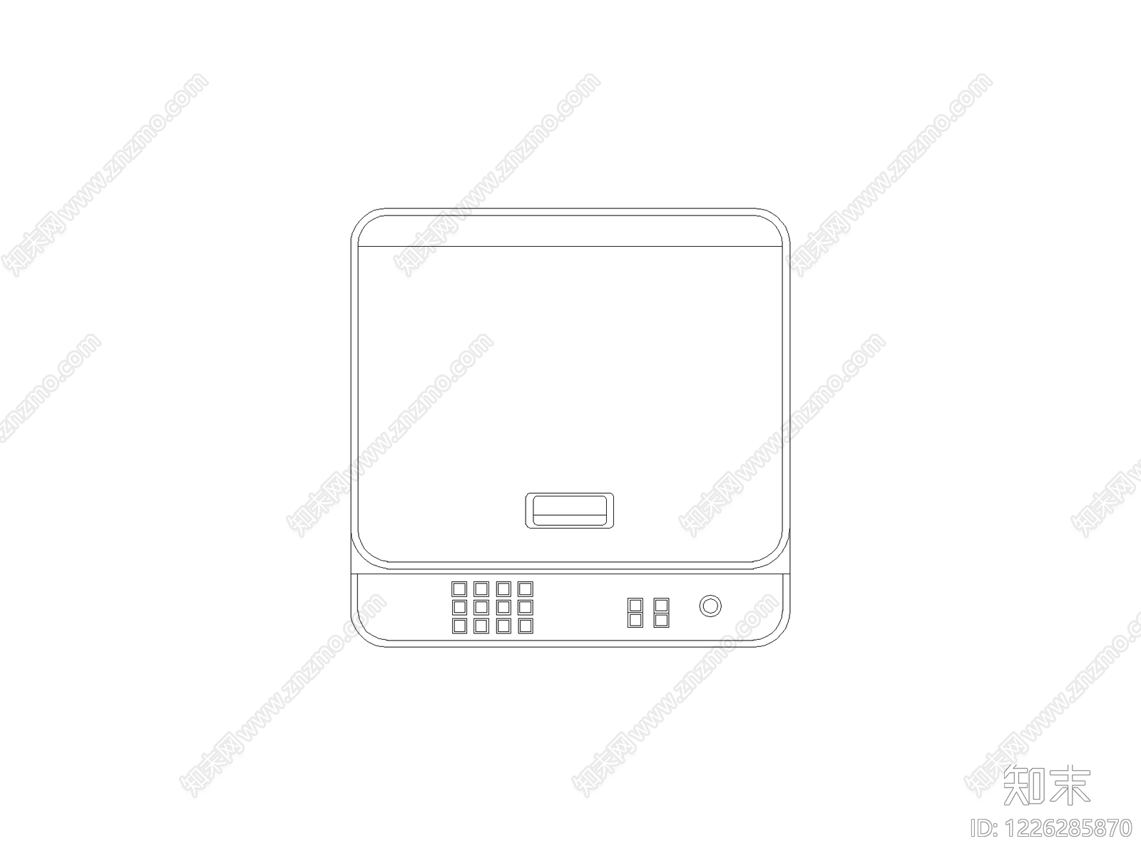 厨房设施CAD图纸