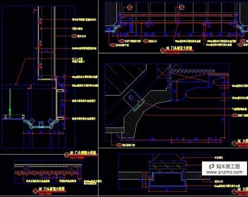 深圳知名公司电梯大堂施工图cad施工图下载【ID:36922367】