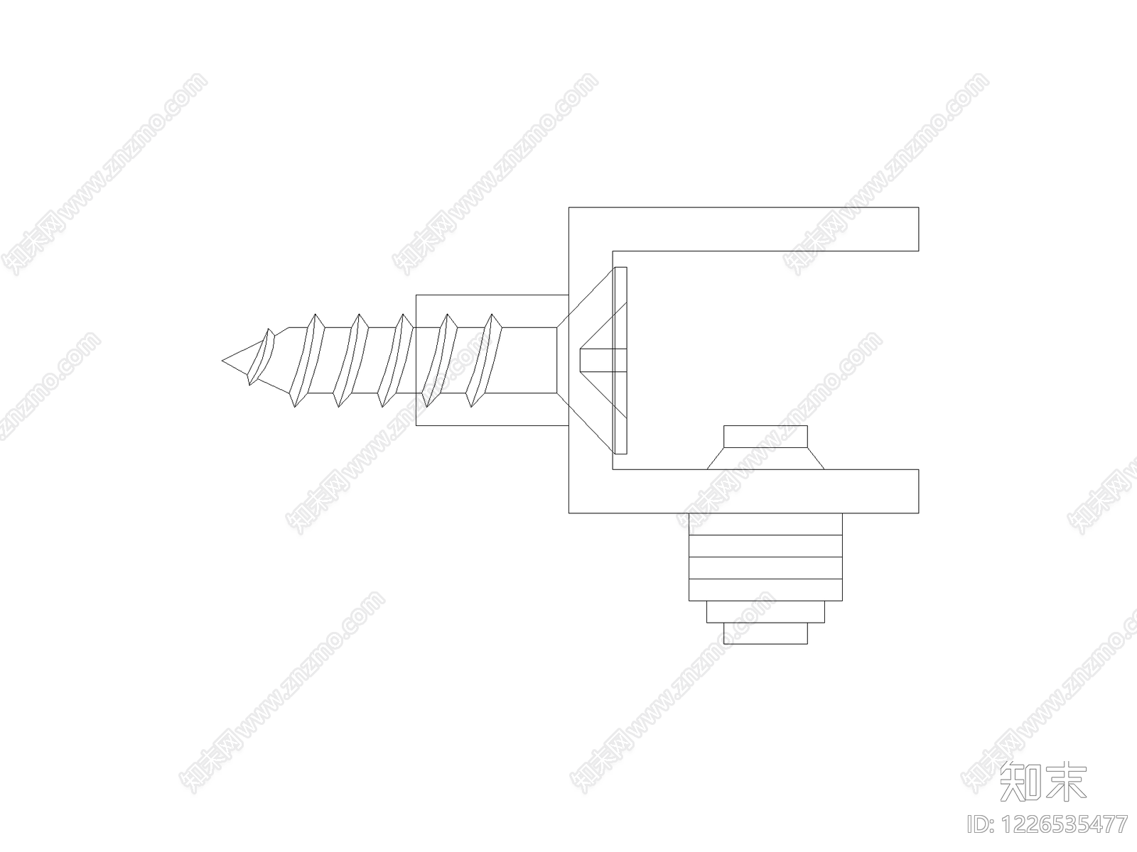 五金管件CAD图纸