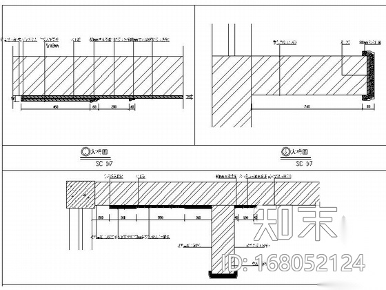 [丹阳]环境舒适小区三层别墅室内装修图（含效果）cad施工图下载【ID:168052124】