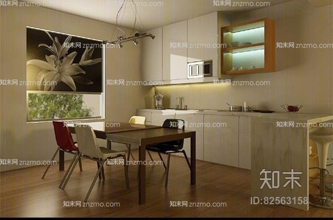 家居餐厅1113D模型下载【ID:82563158】