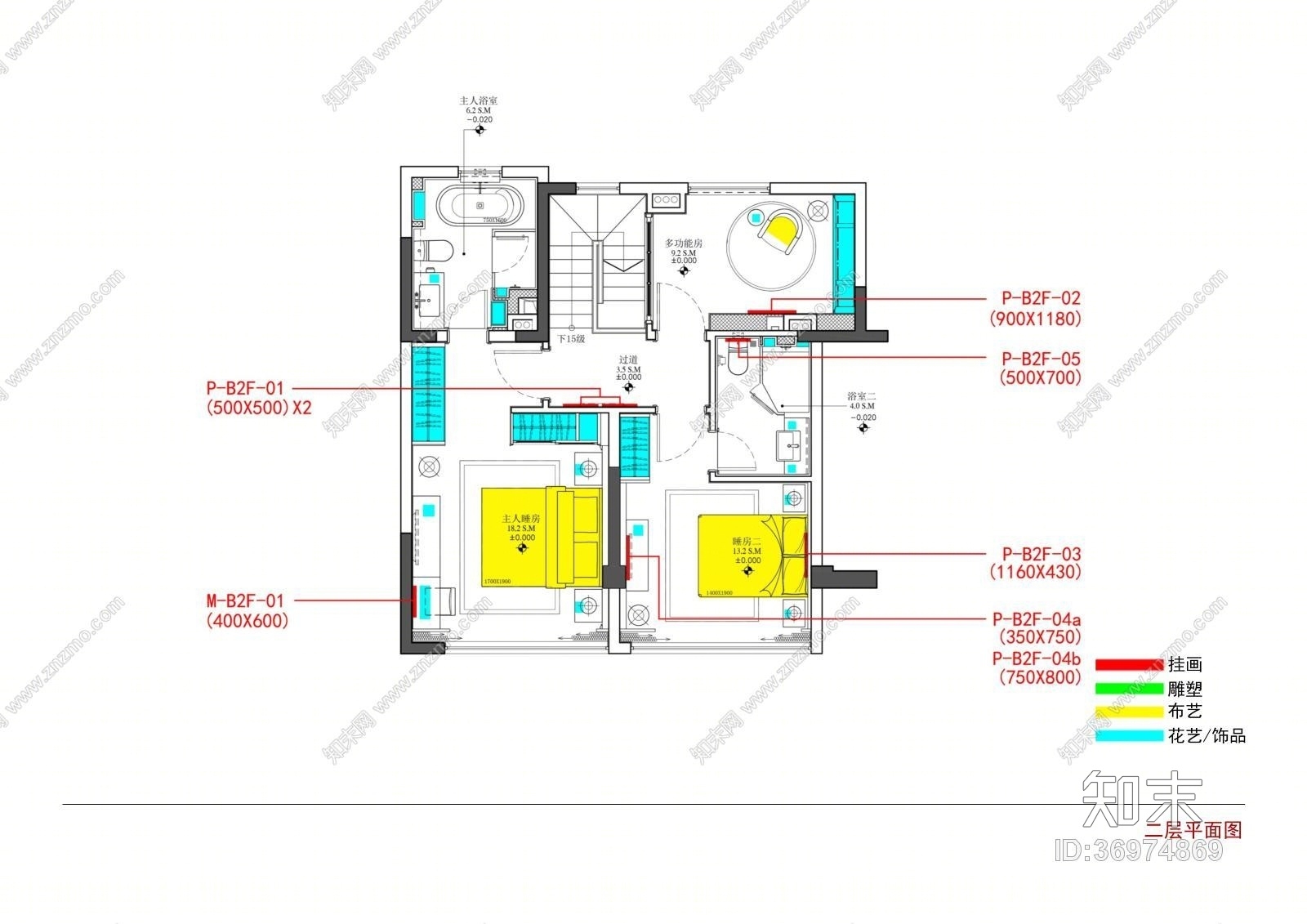 梁志天-苏州雅居乐相城住宅项目叠墅A户型施工图下载【ID:36974869】