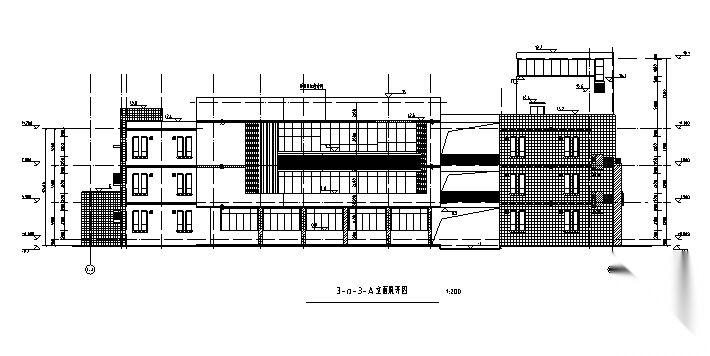 [广州]高层碧桂园小学教学楼、宿舍、综合楼施工图（含...cad施工图下载【ID:166709156】