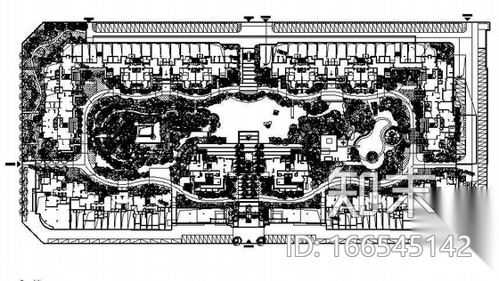 成都小区景观全套施工图纸施工图下载【ID:166545142】