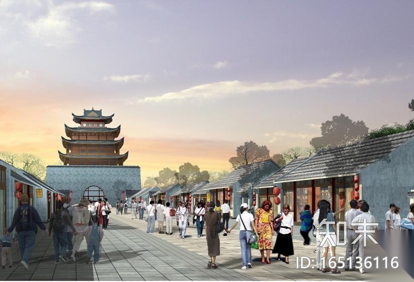 [山东]聊城市古城区保护与整治规划设计方案文本cad施工图下载【ID:165136116】