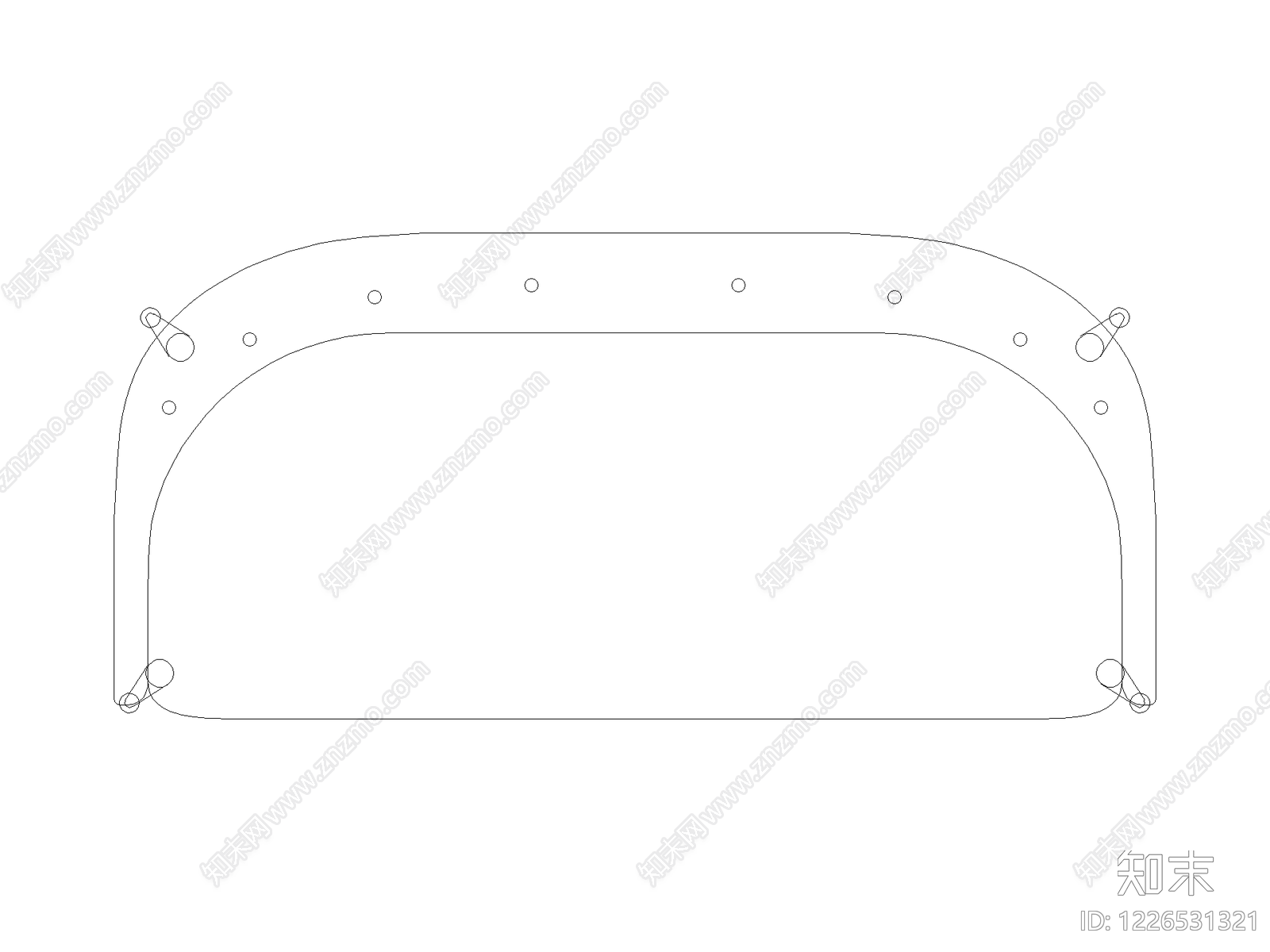 现代综合硬装构件图库CAD图纸