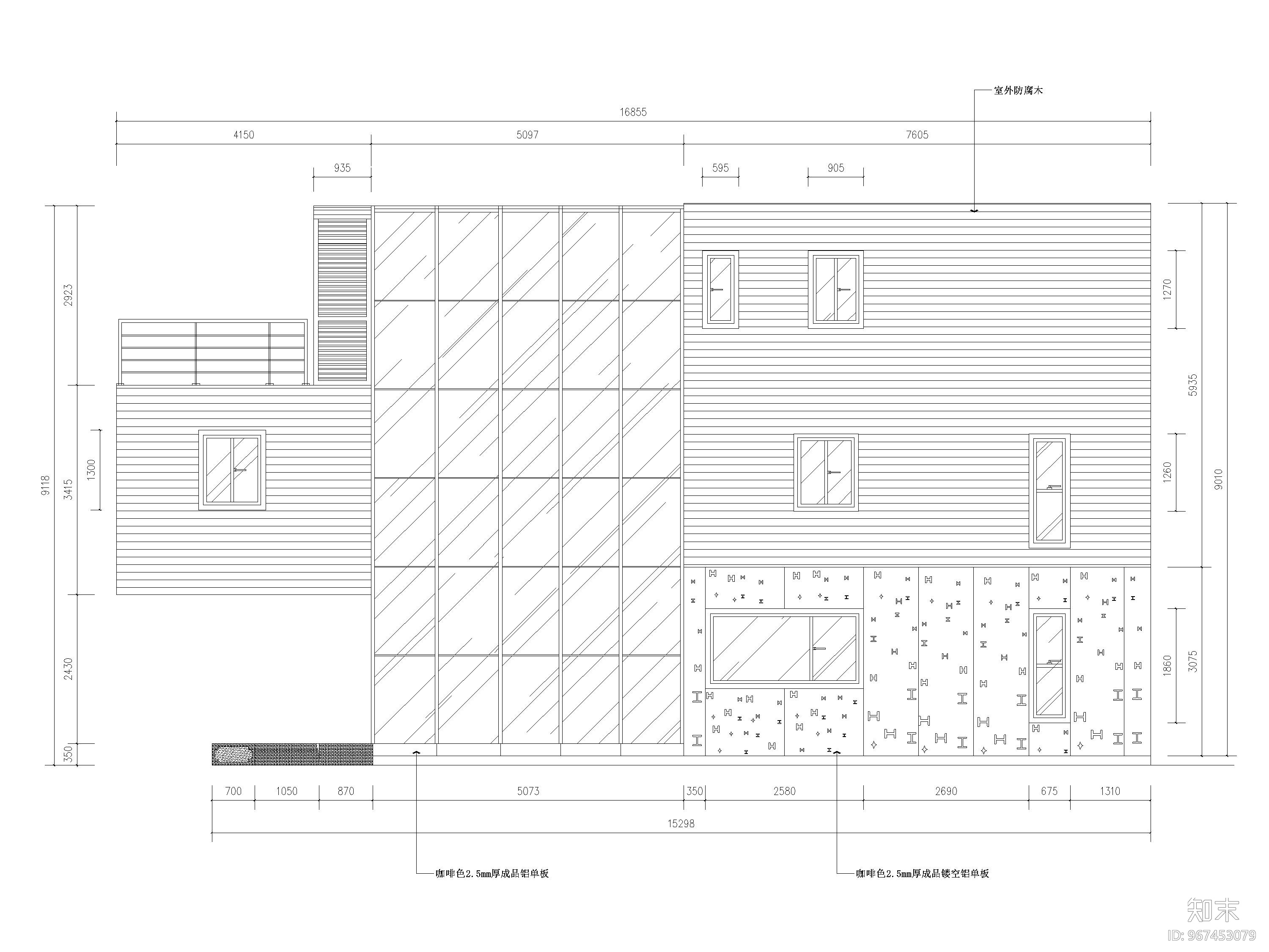 348㎡集装箱改造loft办公空间项目施工图施工图下载【ID:967453079】