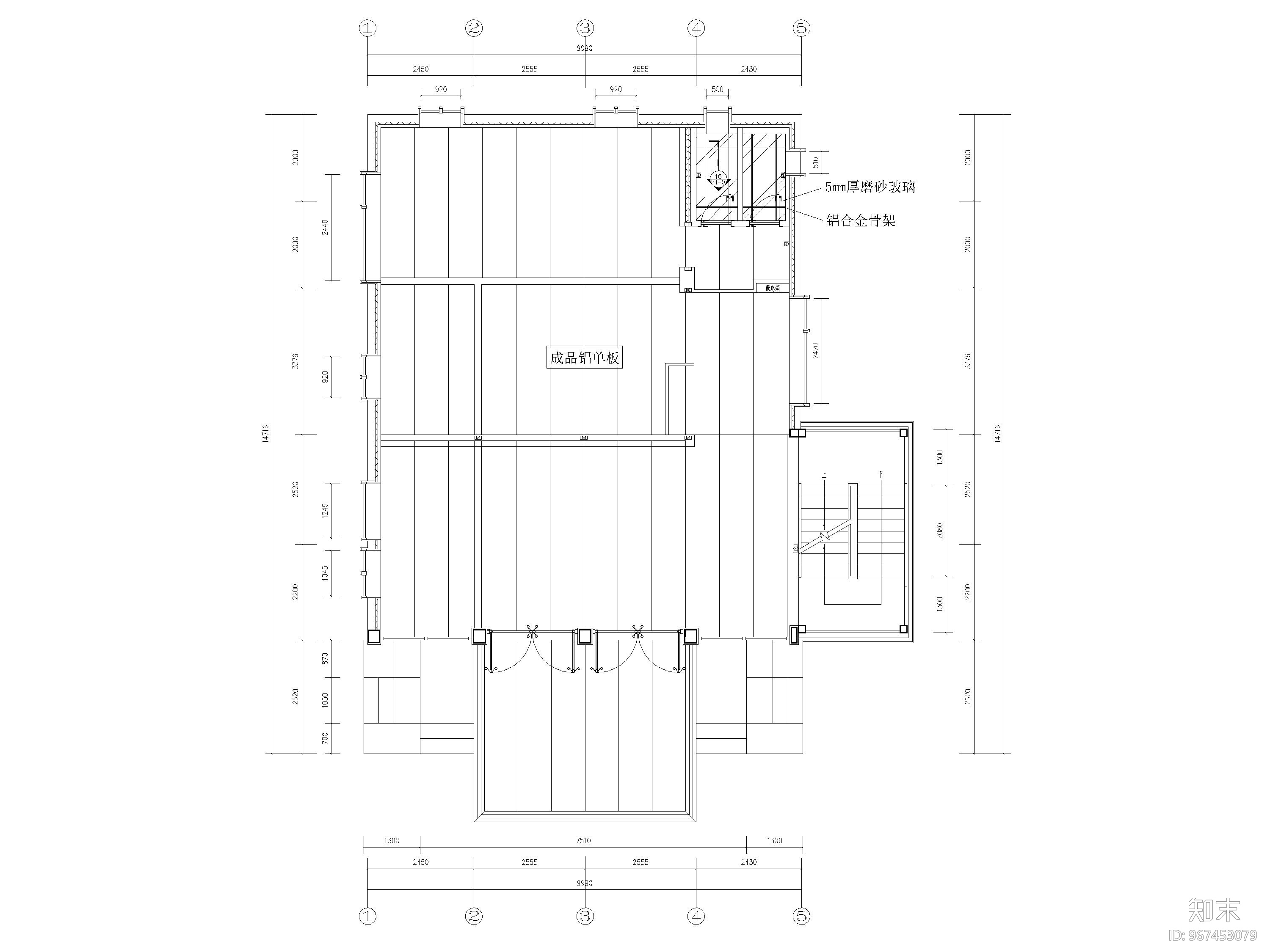 348㎡集装箱改造loft办公空间项目施工图施工图下载【ID:967453079】