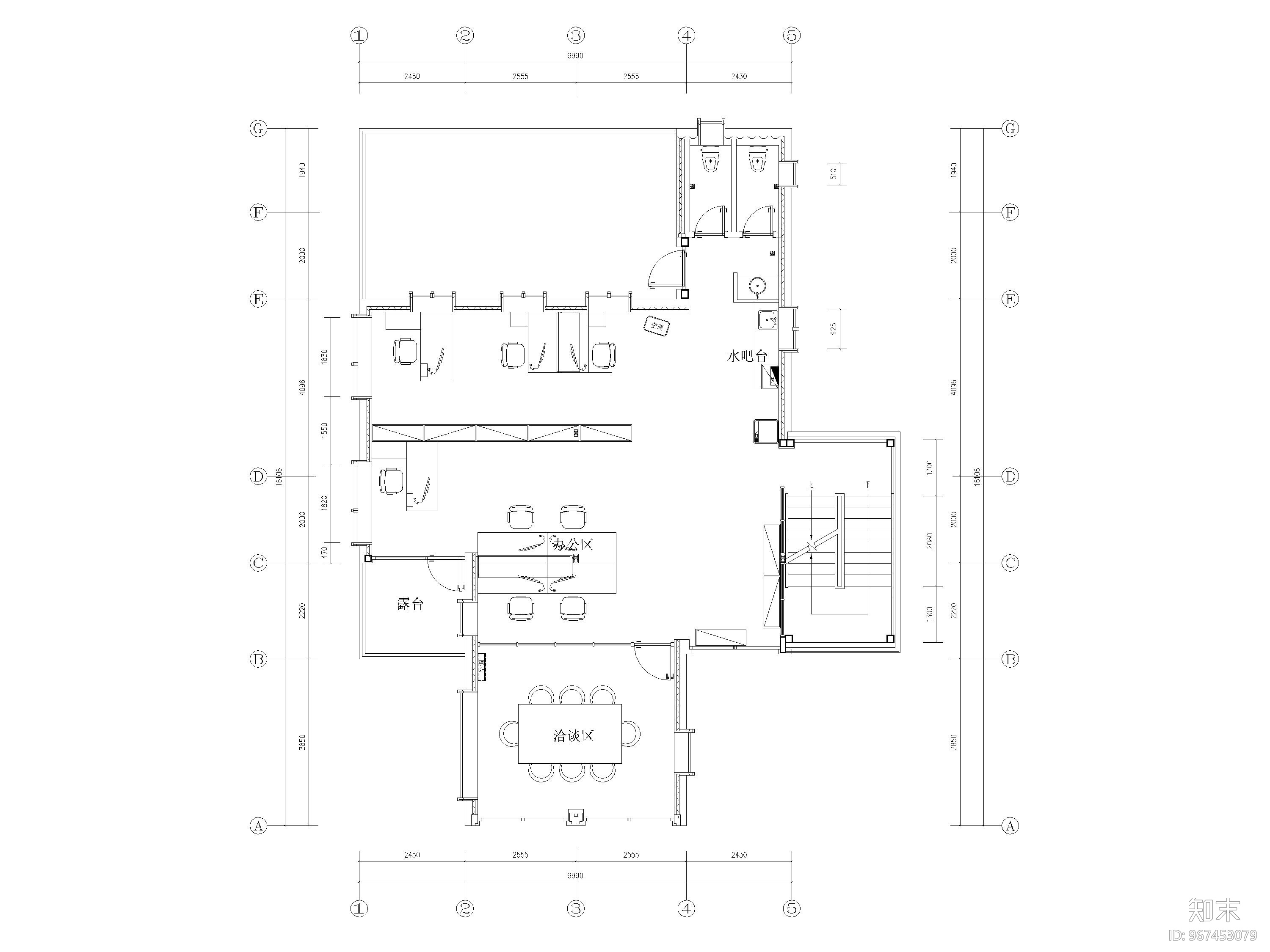 348㎡集装箱改造loft办公空间项目施工图施工图下载【ID:967453079】