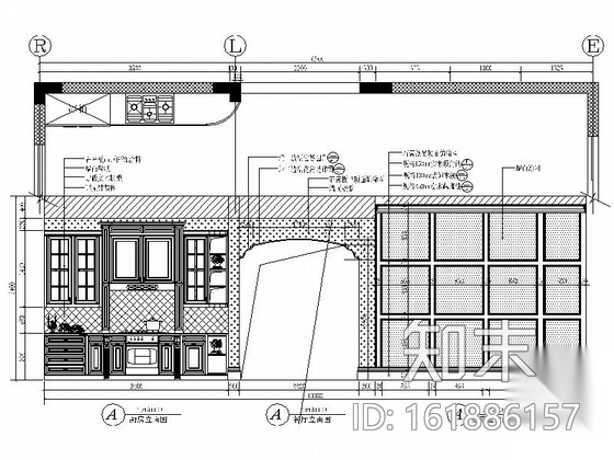 [武汉]法兰西田园风情独栋双层别墅装修施工图cad施工图下载【ID:161886157】