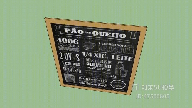 挂画SU模型下载【ID:919248056】