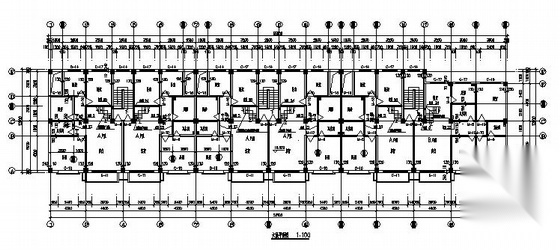 河北省某底商住宅楼建筑方案图cad施工图下载【ID:149844190】