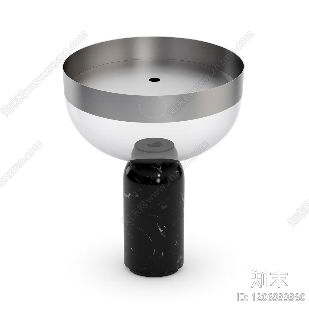 大理石底台灯3D模型下载【ID:1206939380】