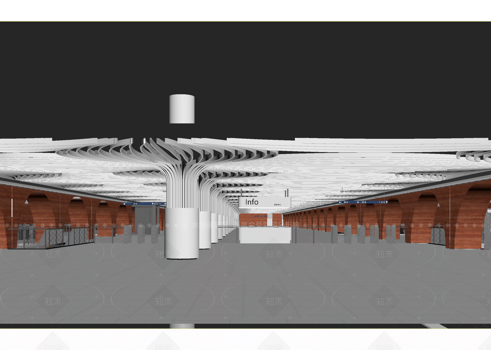 现代机场3D模型下载【ID:1214965199】