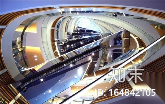 [沈阳]大型商业购物中心室内施工图cad施工图下载【ID:164842105】