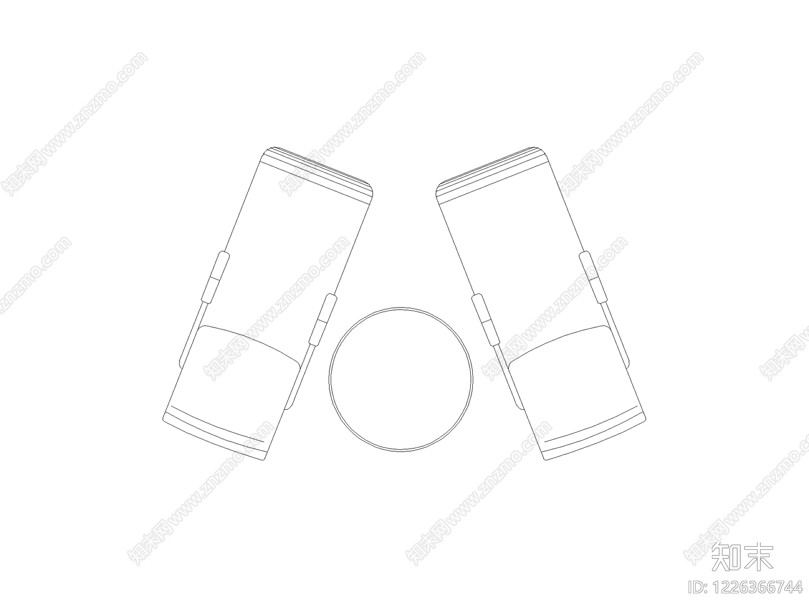 厨房设施cad施工图下载【ID:1226366744】