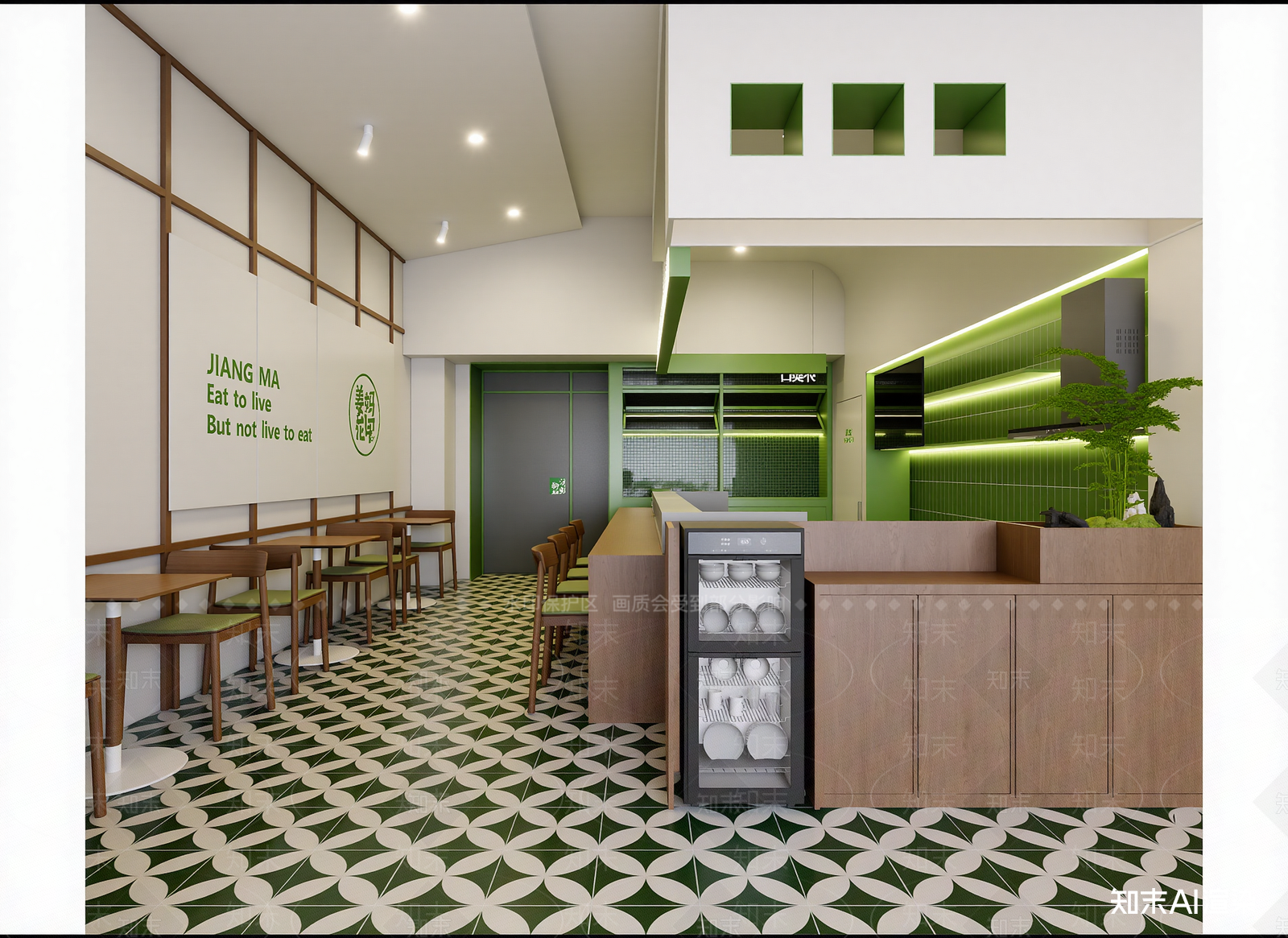 简约其他餐饮空间3D模型下载【ID:1215088087】
