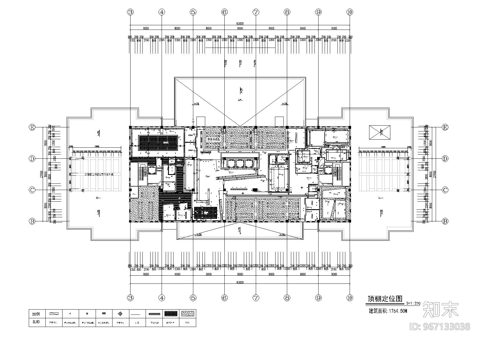 曾建龙办公室CAD全套施工图+效果图cad施工图下载【ID:967133038】