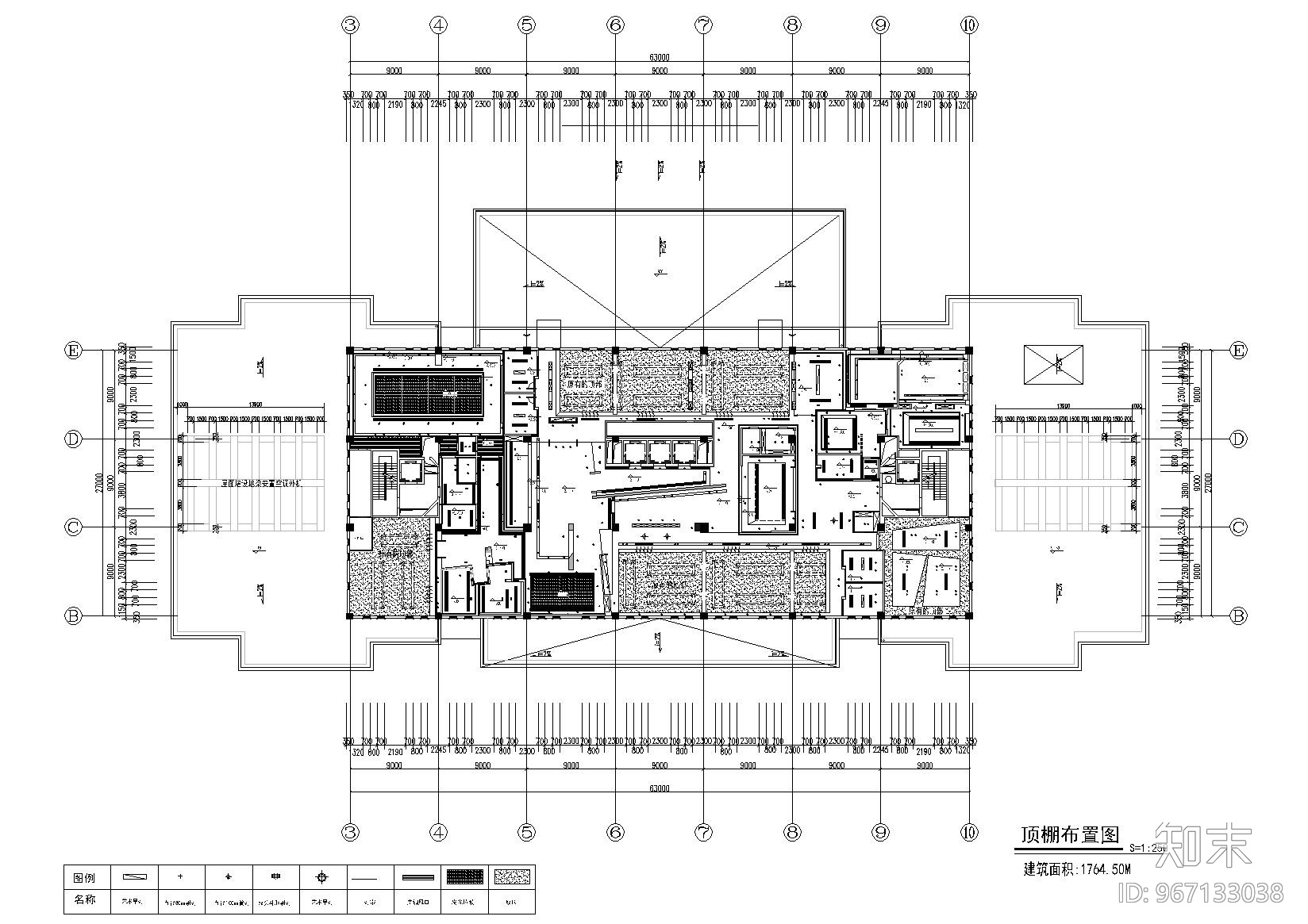 曾建龙办公室CAD全套施工图+效果图cad施工图下载【ID:967133038】