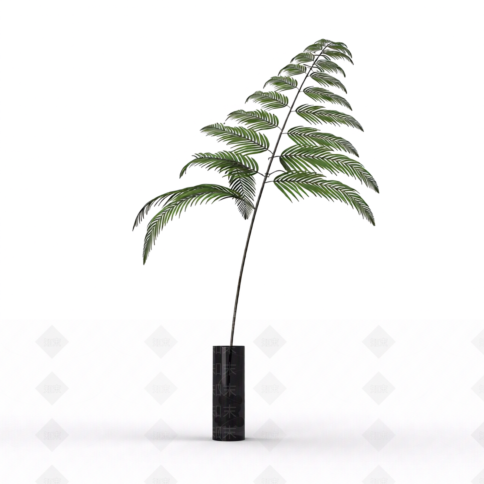 带盆绿植盆栽3D模型下载【ID:1206191338】