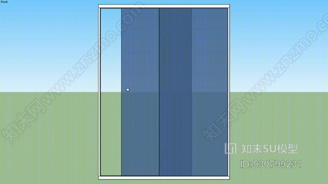 浴室用玻璃盒SU模型下载【ID:530799231】