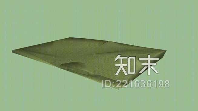 农场农场地形，典型的野草和斜坡SU模型下载【ID:221636198】
