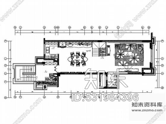 施工图重庆花园洋房叠拼别墅室内装修CAD施工图含效果施工图下载【ID:531984396】