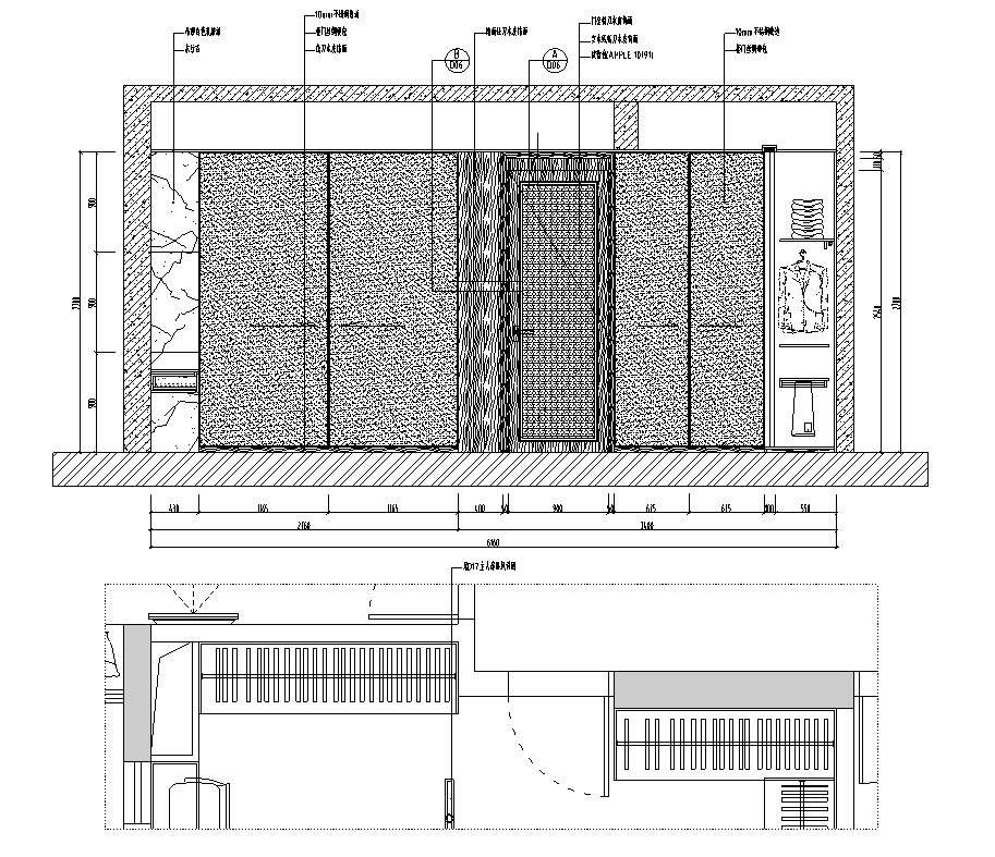 [陕西]西安怡宝花园别墅室内设计施工图及效果图cad施工图下载【ID:161778173】