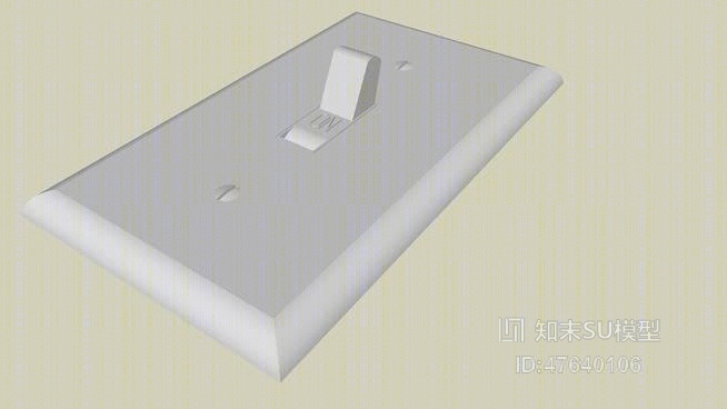 开关SU模型下载【ID:47640106】