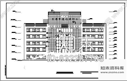 图块/节点某办公室正立面幕墙结构施工图施工图下载【ID:832287703】