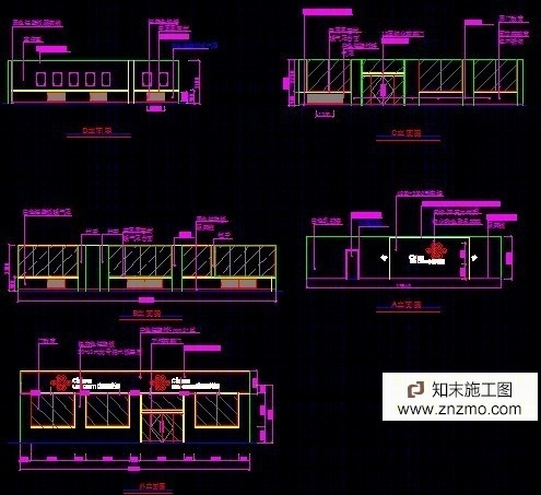 营业厅装修施工图cad施工图下载【ID:76948106】