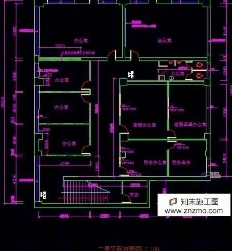 营业厅装修施工图cad施工图下载【ID:76948106】