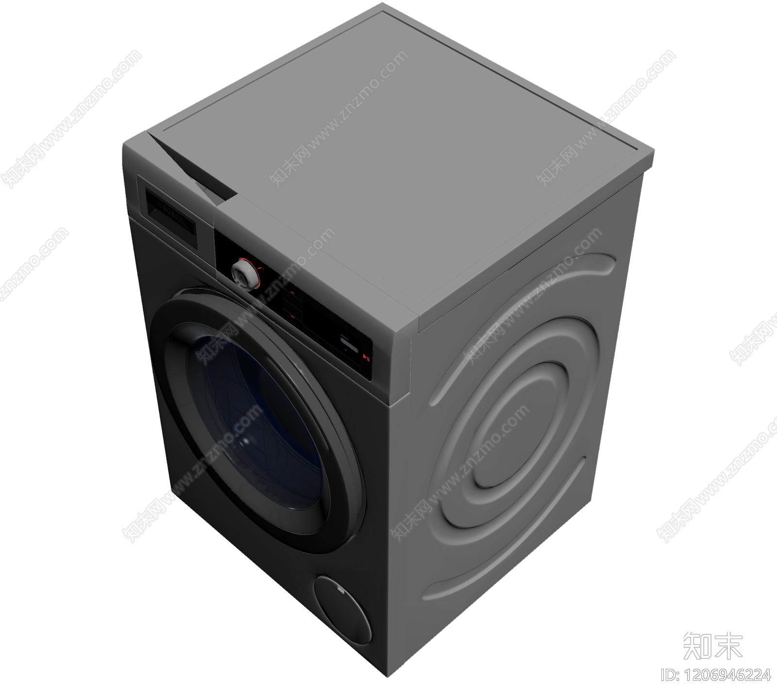 洗衣机组合模型3D模型下载【ID:1206946224】