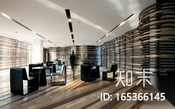 [南京]某自然景色售楼处全套施工图（含实景）cad施工图下载【ID:165366145】
