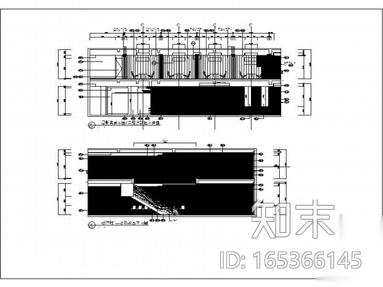 [南京]某自然景色售楼处全套施工图（含实景）cad施工图下载【ID:165366145】
