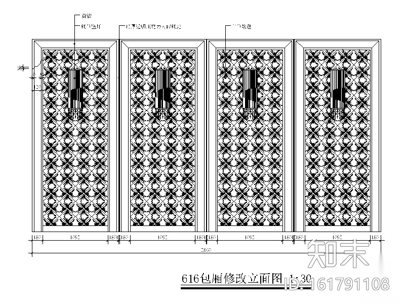 [浙江]时尚KTV设计CAD施工图（含实景图）cad施工图下载【ID:161791108】