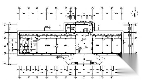 某防疫站疾病控制中心建筑图cad施工图下载【ID:151594139】