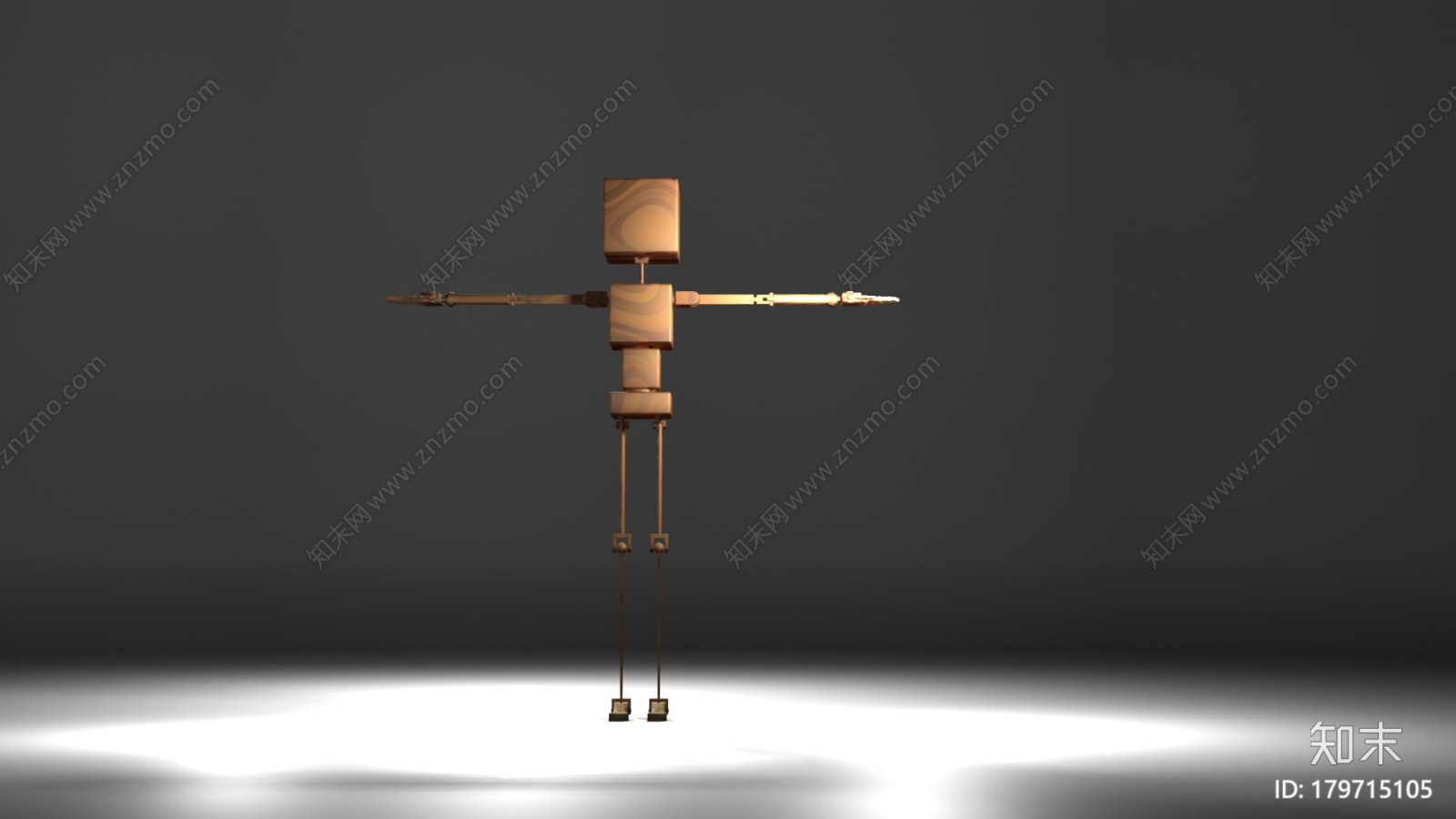 rig火柴棍人CG模型下载【ID:179715105】