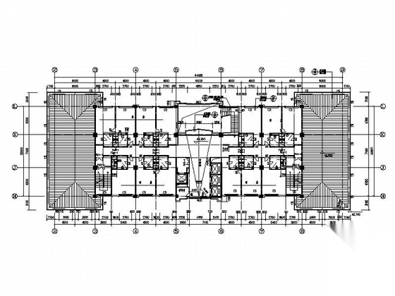 [广东]13层现代风格星级酒店建筑设计施工图cad施工图下载【ID:166724118】