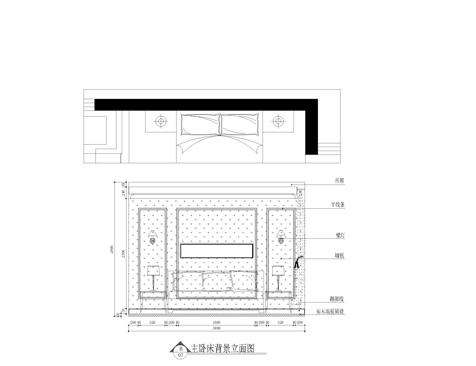 苏州130平现代简约风格三居室装修图纸施工图下载【ID:160079134】