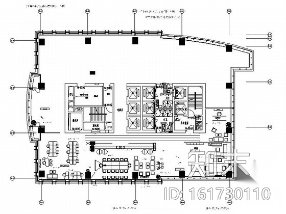 [福建]综合型现代企业集团办公楼施工图（含效果）施工图下载【ID:161730110】
