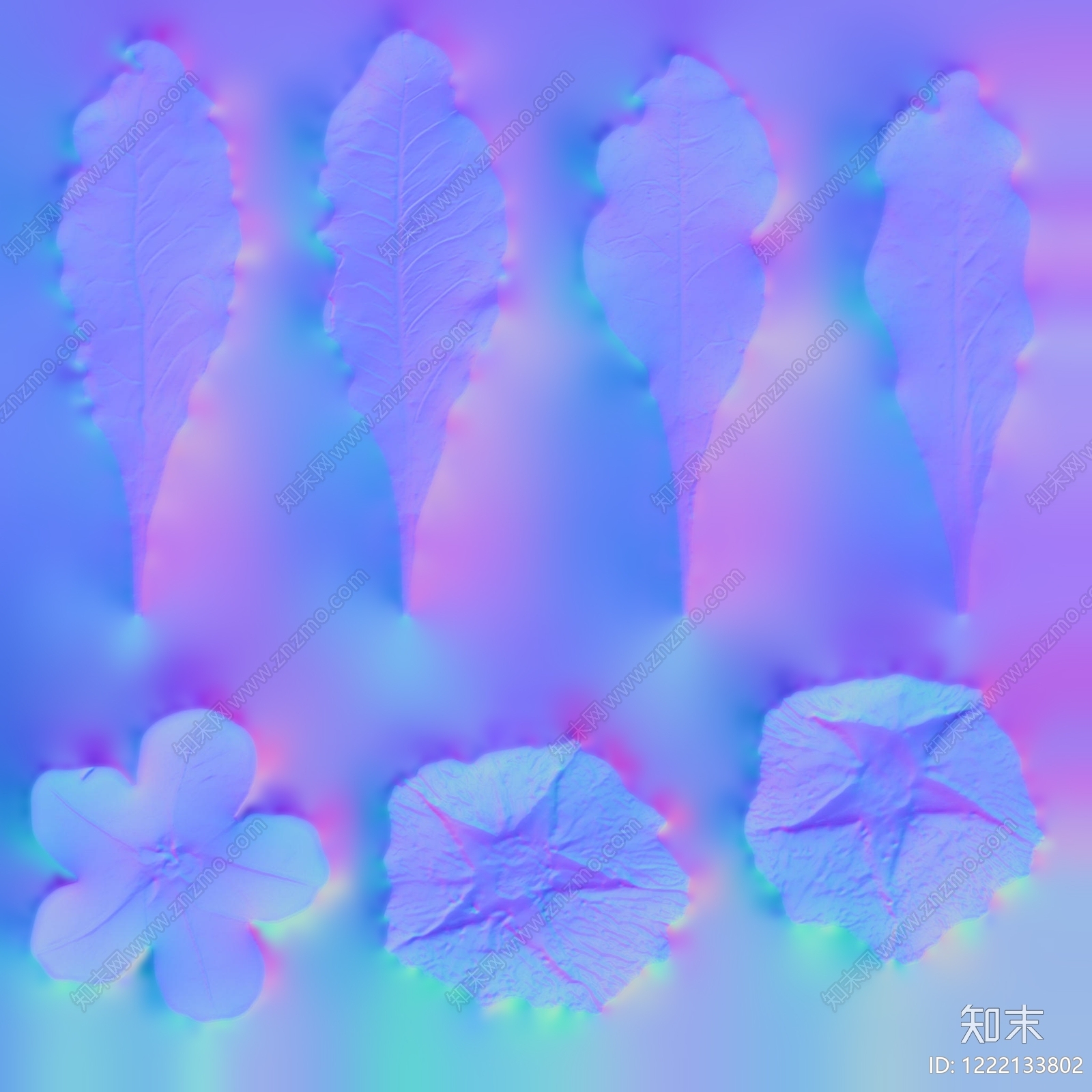 压花玻璃高清贴图材质