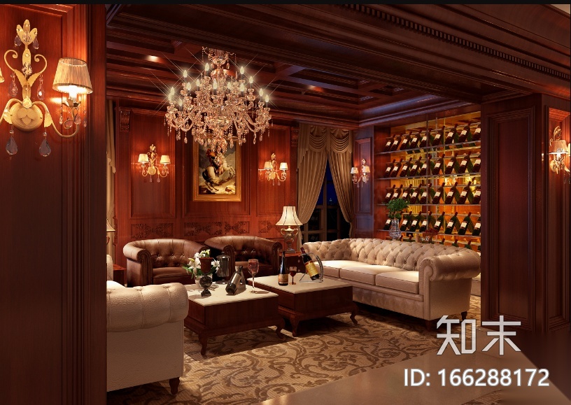 [辽宁]科林瑞城御园办公空间设计施工图（附效果图）cad施工图下载【ID:166288172】