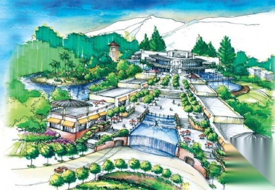 泉州奥林匹克花园景观设计方案施工图下载【ID:161119103】