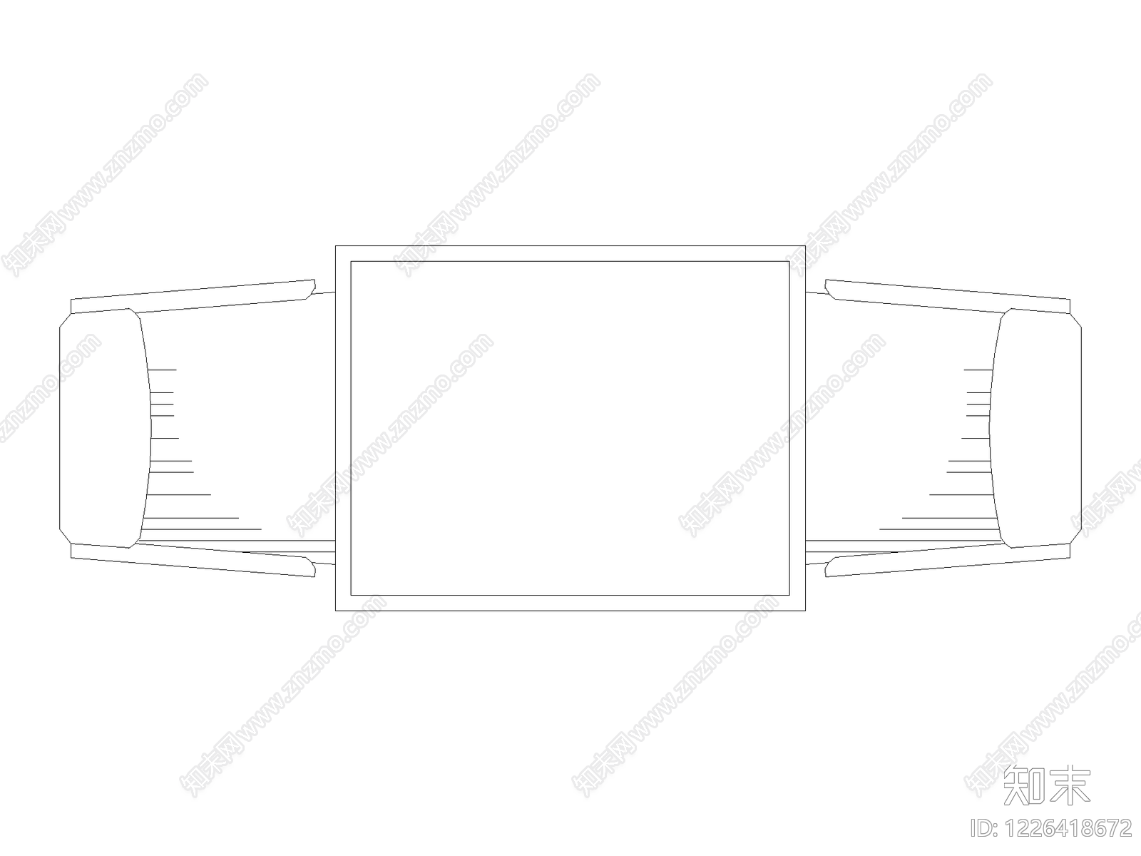 桌子cad施工图下载【ID:1226418672】