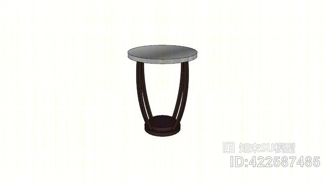 葡萄酒桶桌SU模型下载【ID:422587485】