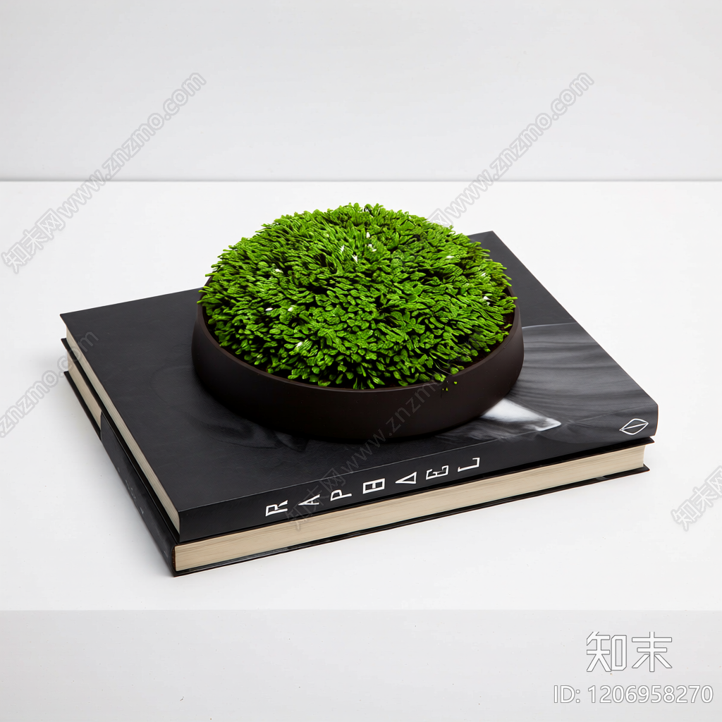 盆栽植物装饰组合3D模型下载【ID:1206958270】